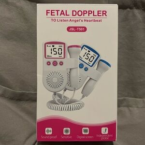Fetal Doppler heartbeat monitor